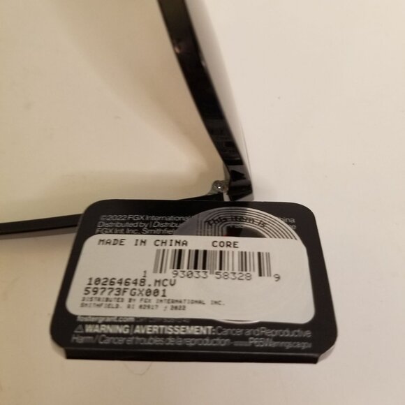 NWT Foster Grant Trendy Black & Purple Round Sunglasses - Picture 3 of 6